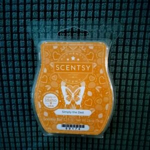 Scentsy Simply The Zest Wax Bar see pics
